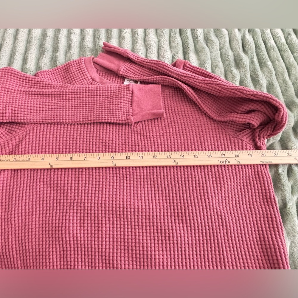WOMENS THE NORTH FACE WAFFLE SHIRT, size M - Picture 3 of 10